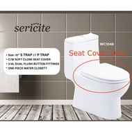 INNO Sericite WC1048 Heavy Duty Soft Close Toilet Seat and Cover WC1048