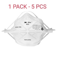 3M 9101 PROTECTIVE MASK FFP1 HEAD-MOUNTED ANTI-HAZE (1 PACK - 5 PCS)