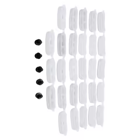 28x Trim Mounting Clips Bumpers Lower Door Trims Exterior Gutter Clips for Audi A4 95-01 S4 B5 98-01