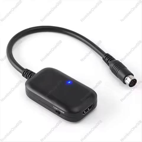 HDMI Converter Cable for Sega Saturn Game Console HD 720P 1080P Output TV Monitor Adapter Cable​