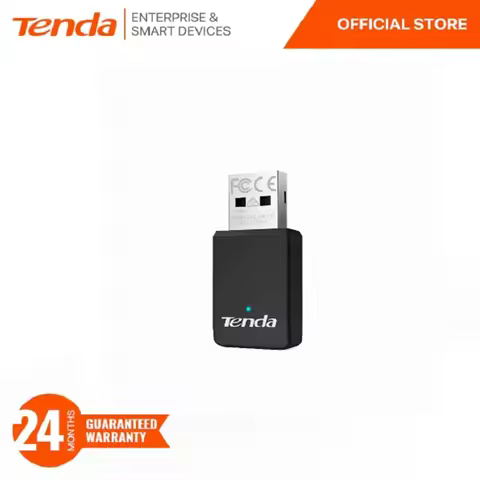 Tenda U11 AX900 Dual-band Wi-Fi 6 USB AdapterWi-Fi 6 driver-free adapter is compact and portable