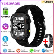 New Mens Smart Watch LED Flashlight Outdoor Military Sports Smart Watch Wristwatch Heart Rate Health