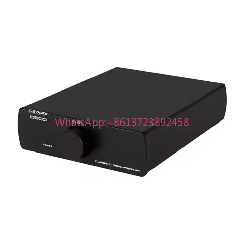 D300 Power Amplifier TPA3255 Class D HiFi Audio Amp for Passive Bookshelf Speaker Mini Amp 300W Prof