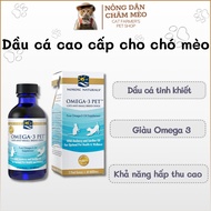 Premium fish oil for dogs and cats Nordic Naturals Omega-3 Pet - Easy to absorb, high omega-3 conten
