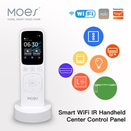 MOES Wifi Tuya Smart Central Control Panel Wireless Touch Screen Handheld IR Remote Controller For H