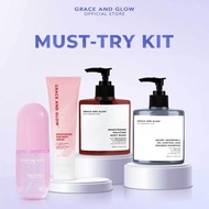 MUST-TRY KIT Grace and Glow Brightening Body Wash/Sabun Mandi + Black