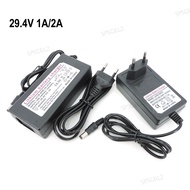 AC to DC 29.4V 1A 2A lithium power adapter supply Charger for 24/25.2/25.9V Electric for Scooter bic