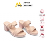 Tianvn XS47 women's high heel sandals with thin straps, 7cm high sole, flattering, easy to walk in,