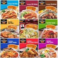 MERAH Deliris A1 Mak Nyonya Stir-fry Curry Cooking Fat Chili Fire Chicken Cooking Red Spicy Tomato C