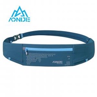 AONIJIE - W8112 戶外 大容量 放電話 防潑水 男女適用 運動腰包【藍色】(跑步 馬拉松 行山 踏單車用)