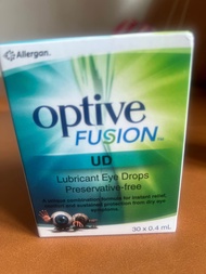 Optive Fusion UD lubricant Eye Drops, preservative free 30x0.4ml