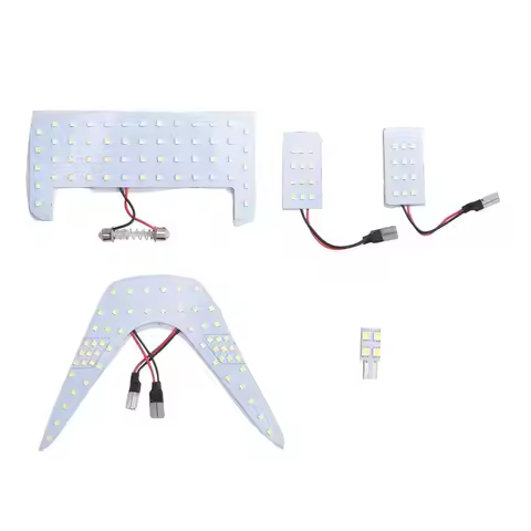 A21K-For Toyota C-HR CHR LED Interior Reading Lights White LED Roof Light 102 Leds 6000K Interior Si