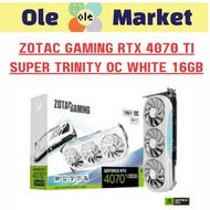 ZOTAC GAMING RTX 4070 Ti SUPER TRINITY OC WHITE 16GB
