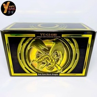 [Special Goods] yugioh Red-Eyes Black Dragon Premium Collectible Display Box [Legendary Gold Box] - KONAMI - Imported