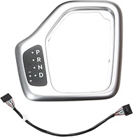 Upgrade Transmission Shifter Bezel with Harness Fit for 2014-2018 Jeep Cherokee Replace 5YD27XSAAA 6