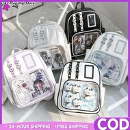 Korean style Ita Bag Large Capacity College Student Backpack Women Girl DIY Anime Badges Display Ita