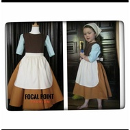 Cinderella costume, child assistant, belle maid Disney costume