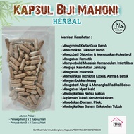 Kapsul Biji Mahoni  Herbal Diabetes isi 100 Kapsul