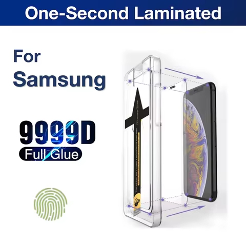 For Samsung Galaxy S24 Ultra A54 5G Tempering Glass Screen Protector S23 PLUS S22 S21 S20 FE M54 M33