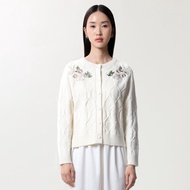 KUKAI | Eden Cardigan - Knit Cardigan Wanita with Floral Embroidery ELEGAN