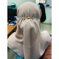 Magnetic mask chain mask extender chain magnet rantai mask magnet hijab murah hook mask, mask anti hilang tali , 口罩防丢 mask extender chain Mask Hanging Rope Face Mask Lanyard Mask Holder Adjustable Traceless Ear Hanging Rope Two Hooks 【Qccu my】