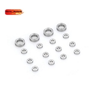 16PCS Steel Bearing 3X6X2mm 6X10X3mm for  C14 C24 B36 MN D90 MN-90 MN99S RC Car Spare Parts Upgrade 