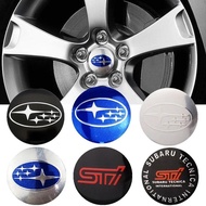 4pcs 56mm Wheel Center Cap Stickers Car Rims Hubcaps Cover Emblem Badge  for Subaru Impreza Forester