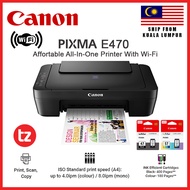 CANON E470 CANON E410 E4570 E4270 MG3070S TS5070 ALL IN ONE Ink Efficient Inkjet Printer