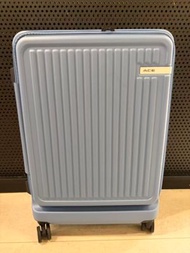Jolly2 可擴展行李箱  26吋/67厘米 拉鍊型 粉藍色