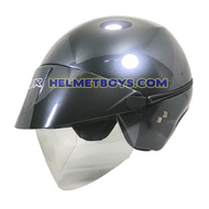 SG SELLER 🇸🇬PSB APPROVED GPR AEROJET Shorty Motorcycle Helmet glossy grey