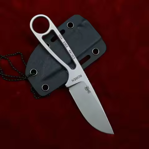 Fixed Pocket Knife Ant Izula Outdoor Multi-purpose Stainless Steel 8Cr13mov Blade Adventure Camping 