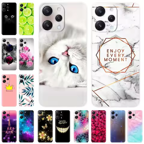 For Xiaomi Redmi 12 Case Cover for Xiomi Redmi12 Redmi 12 Phone Case Soft Transparent Fundas For Red