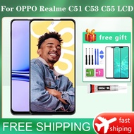 Original Realme C51 C53 C55 LCD Display Touch Screen Replacement