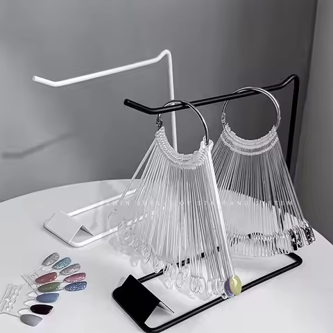 New Nail Photography Accessories Nail Display Tips Exhibitor Nails Swatch Sticks Nail Display Tips C