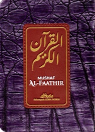 Al Quran Mushaf Al Faathir Agenda Kalep A6