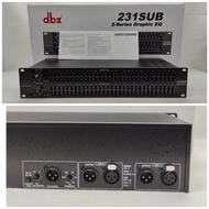equalizer dbx 231 baru - dbx 231sub