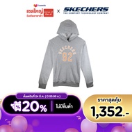 Skechers สเก็ตเชอร์ส เสื้อสเวตเตอร์มีฮู้ดผู้ชาย Men Hooded Pullover - SL223M113-QUSH