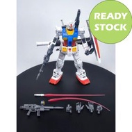 SIAP PASANG ASSEMBLED HG 1/144 GUNDAM RX-78-2 GTO WITH PANELING AND WATER DECAL