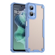 Moto G35/G55/G75 5G Vỏ Bảo Vệ Chống Rơi Mờ Phun Dầu Skin-F Cảm Giác Mờ Chống Trơn Trượt Vỏ Điện Thoạ