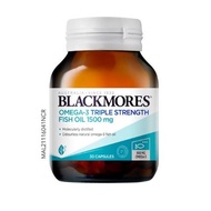 BLACKMORES OMEGA-3TRIPLE STRENGTH FISH OIL 1500MG 30'S