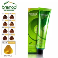 6.3 dark golden brown  Bremod Performance Hair Color ( Brown /3 ) 100ml with oxidizer