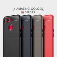 Oppo F9 Softcase Brushed Armor Cover Casing Oppo F9