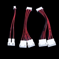 tenthfly XH2.54MM Y-Splitter Cable Male To 2 Female Connector 26AWG Power Extension Cord 2/3/4/5/6 P