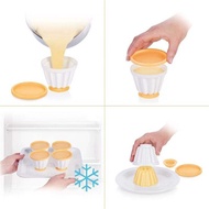 4Pcs Plastic Jelly Mold Baking Tool Cake Mold Bread Pudding Mould Bakeware Reusable DIY Jelly Puddin