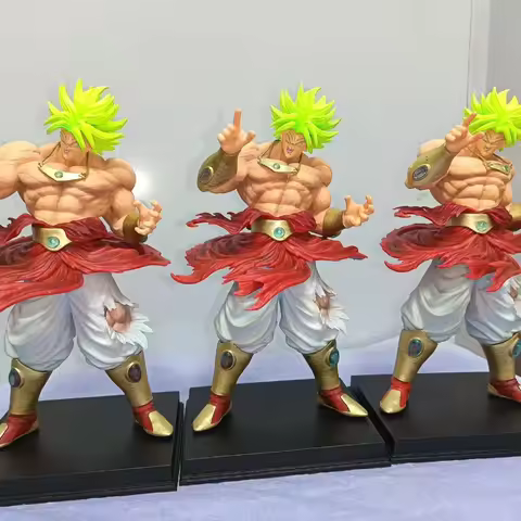 In Stock Jt Broly (Super Saiyan Ver) Anime Statue PVC Model Toys Collectible Figures Desktop Decorat