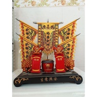 Custom Small Lion Dance Flag Small Lion Dance Flag Mini Head Flag Mini Handsome Flag Mini Lion Dance