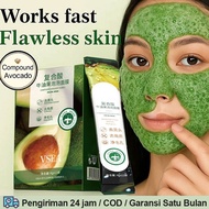 Avocado Bubble Mask Avocado Facial Bubble Mask Pore Shrinking banishing Blackhead Brightening skin c