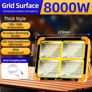 KKSKY 90000W Solar Camping Charging Light Waterproof Rechargeable LED Emergency Light Outdoor Hiking