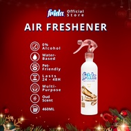 Frida 48H Air Freshener Oud [460ml] 0% Alcohol Pet-Friendly Tahan Lama Multipurpose Water-base