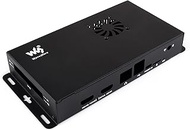 Metal Case Compatible with Raspberry Pi Official Compute Module 5 IO Board, Comes with CM5 Cooling F